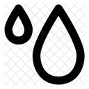 Rain Water Drops Icon