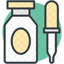 Dropper Medicine Jar Icon