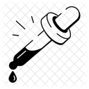 Liquid Dropper Pipette Dosage Icon