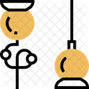 Dropping Funnel Measure Burette Chemistry Icon
