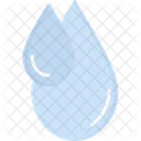 Drops Water Beverage Icon