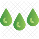 Drops Liquid Water Icon