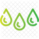 Drops Liquid Water Icon