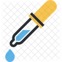 Drops Test Pipette Icon