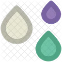 Drops Droplets Blood Icon