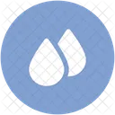 Drops Water Raining Icon