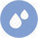 Drops Water Raining Icon