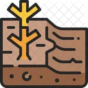 Drought Disaster Climate Change Icon