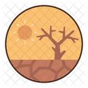 Drought Dry Nature Icon