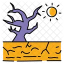 Drought Dry Nature Icon