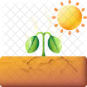 Drought Dry Nature Icon