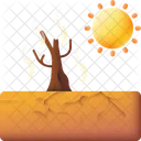 Drought Dry Nature Icon