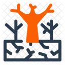 Drought Arid Survival Icon