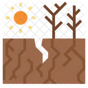 Drought Climate Change Arid Icon