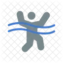 Drown Drowning Prevention Water Accidents Icon