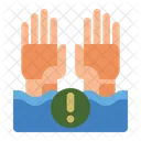 Drown Drowning Flood Icon