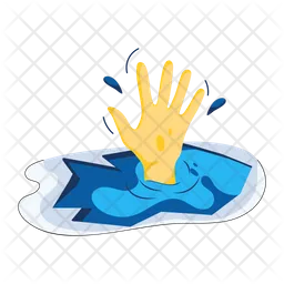 Drowning  Icon