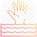 Drowning Emergency Help Icon