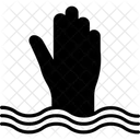 Drowning Mens Hand  Icon