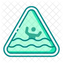 Drowning Risk  Icon