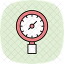 Manometer Druckmesser Werkzeug Icon