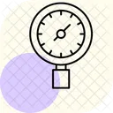 Manometer Druckmesser Werkzeug Icon