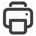 Drucker Papier Drucken Symbol