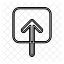 Drucken Schieben Stossen Symbol