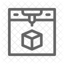 D Drucker Drucken Symbol