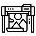 Drucken Papier Drucker Symbol