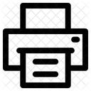 Drucken Drucker Papier Symbol