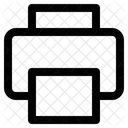 Drucken Drucker Papier Symbol