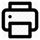 Drucken Drucker Papier Symbol