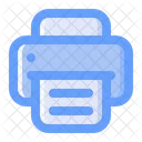 Drucken Drucker Fax Symbol