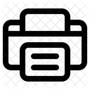 Drucken Drucker Papier Symbol