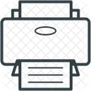 Drucker Drucken Maschine Symbol