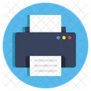 Drucker Druckmaschine Schriftsetzer Symbol