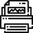 Drucker Kopierer Scanner Symbol