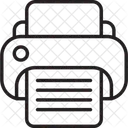 Drucker Drucken Maschine Symbol
