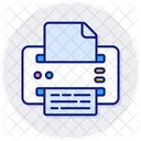 Drucker Buro Papier Symbol