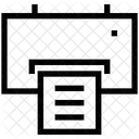 Drucker Rechnung Maschine Symbol