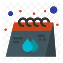Kalender drucken  Symbol