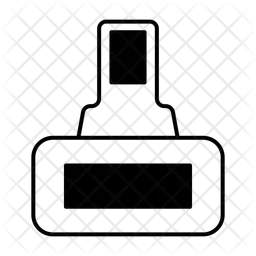 Druckknopfgürtel  Symbol
