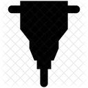 Pneumatisch Bohrer Werkzeug Symbol