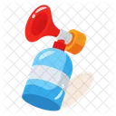 Lufthorn Hupenflasche Partyhupe Symbol