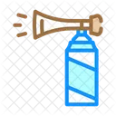 Lufthorn Luftvuvuzela Megafon Symbol