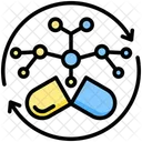 薬物、システム、医薬品 アイコン