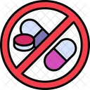 Drug Stop Health Icon