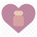 Flat Drug Bottle Icon