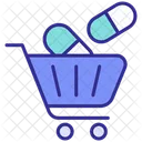 Drug Cart Medicine Trolley Medical Cart Icon